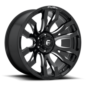 Fuel Blitz Gloss Black Milled