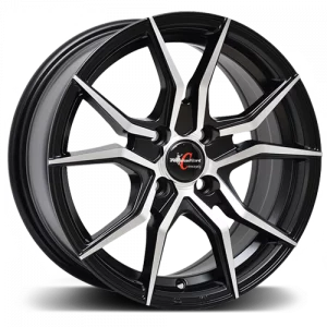 Racing Hart Concepts Spike Satin Black Machined & Undercu