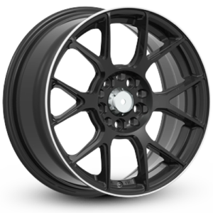 TSW Flex Satin Black Machined Lip